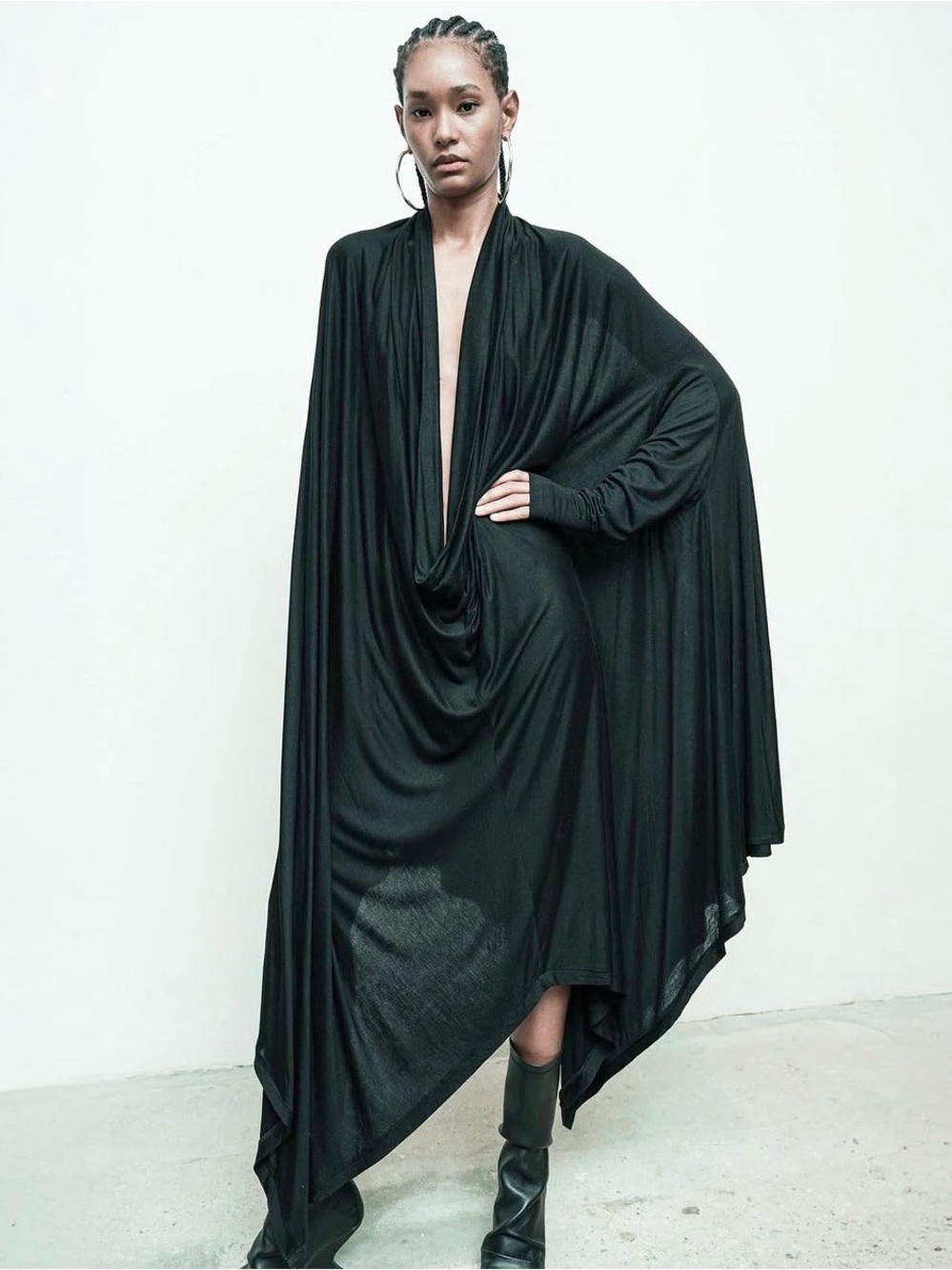 NICHOLAS K Convertible Serius T Dress in Black